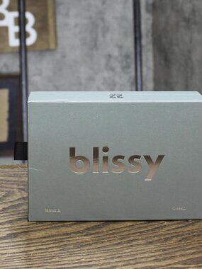 NEW Blissy 22-Momme Pure Mulberry Silk Pillowcase PID100 Matcha Gray Queen